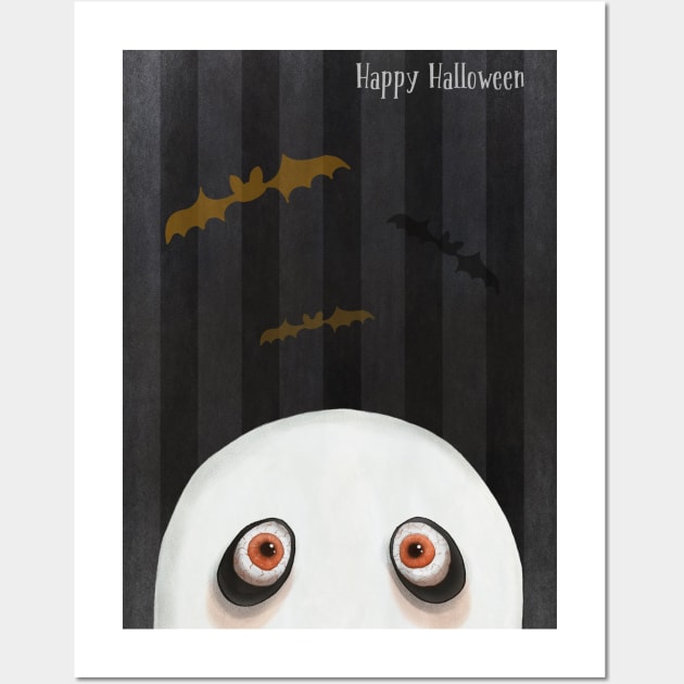 Happy Halloween Wall Art by Lmay